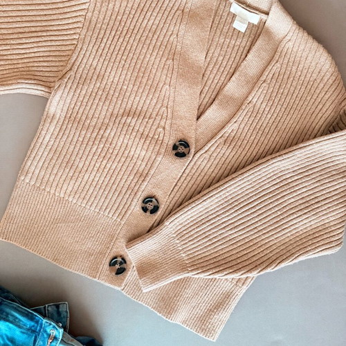 H&M women's set like new, size S, beige and blue