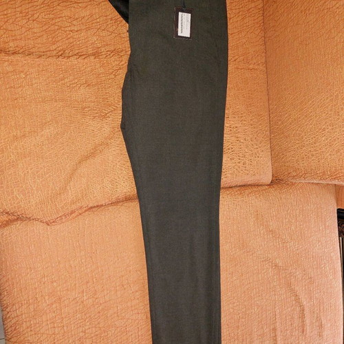 Suit trousers with label no 44 slim gray