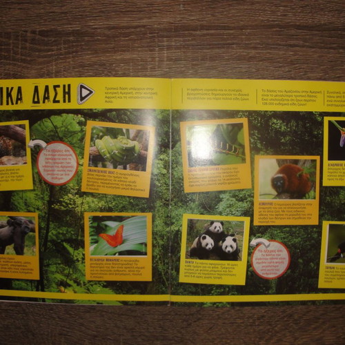 Sticker album Greek edition Paraxena kai omos Alithina used, completed