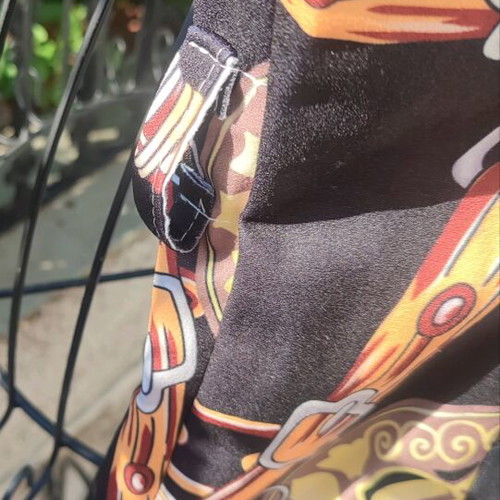 Long jacket unused one size with beautiful pattern