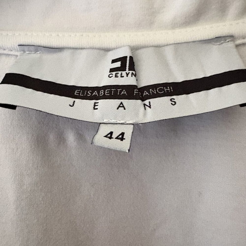 Elisabetta Franchi T-shirt like new, black and white, size S