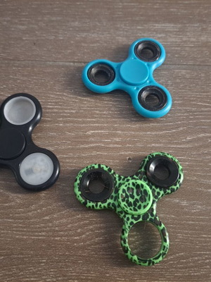 Fidget spinner set of 3 like new