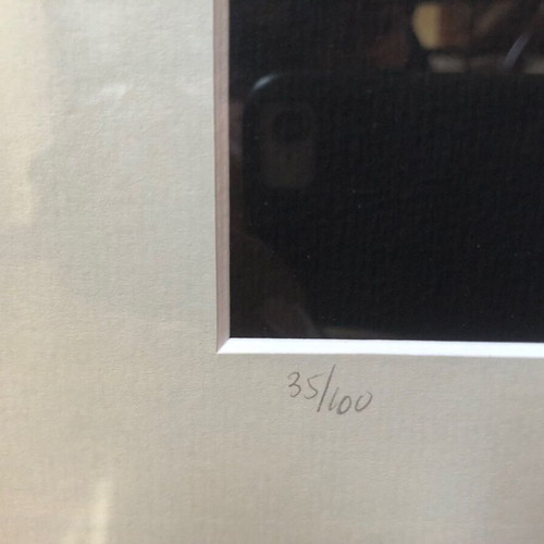 Collectible photograph 2005 signed and numbered, like new