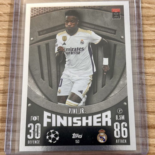 Vini Jr Real Madrid Topps Match Attax card