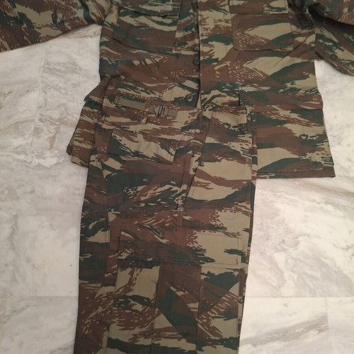 Camouflage set used, size Small