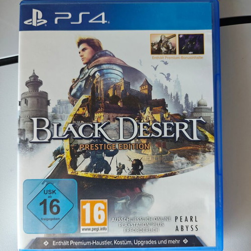 Black Desert Prestige Edition PS4 game used