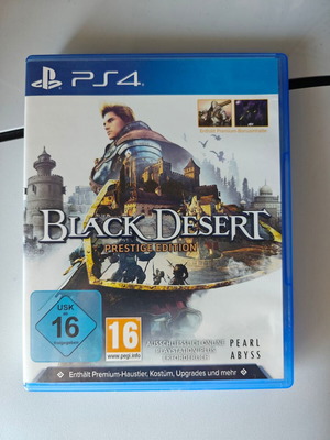Black Desert Prestige Edition PS4 game used