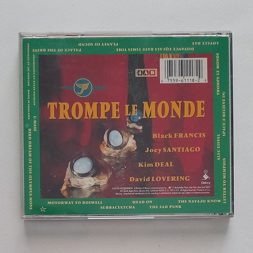 Pixies Trompe Le Monde CD used, rock