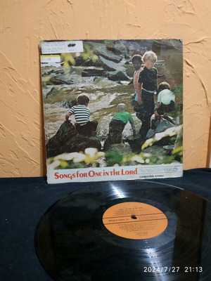 Songs for One in the Lord vinyl record 33 rpm like new