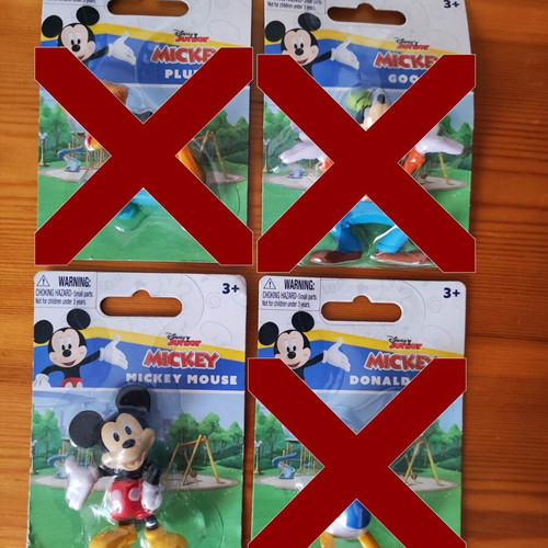 Disney Junior Mickey Mouse & Friends collectible figure, 6 cm