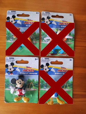 Disney Junior Mickey Mouse & Friends collectible figure, 6 cm