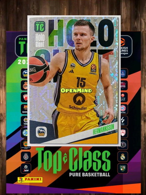 Holo Giant Card Martin Hermannsson Alba Berlin Top Class Euroleague 2024-25 new