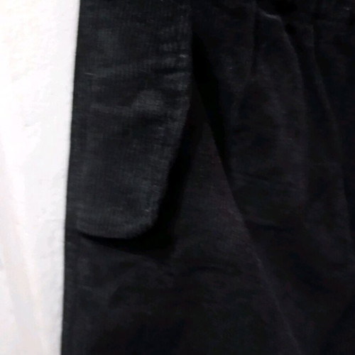 24 Colours Women's Corduroy Stretch Pants Black Size S Like New