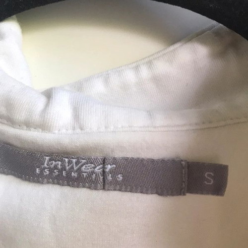 InWear women's short-sleeve blouse used, elastic fit, size S