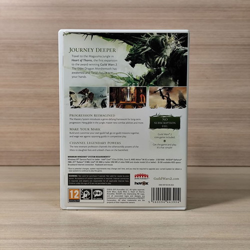 Guild Wars 2 PC used full English with paper case