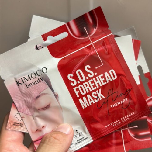 Kimoco S.O.S. Forehead Mask lifting, pack of 4