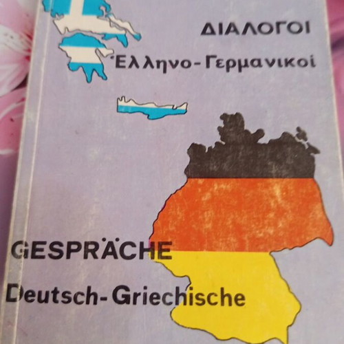 Greek-German Dialogue Book used