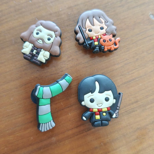 Pins for Crocs Harry Potter set of 4 new, multicolor