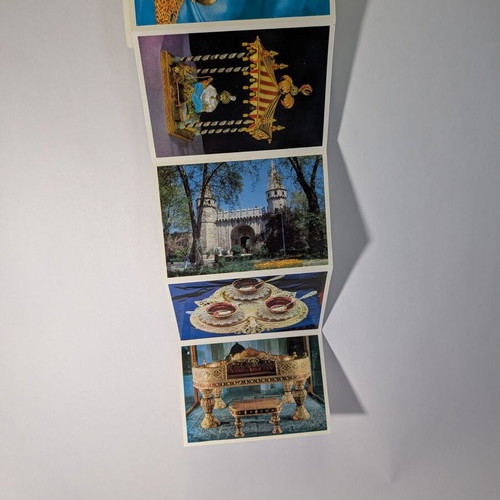 Topkapi postcard collection used, set of 12