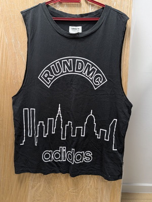 Adidas Run DMC shirt like new, black, size L