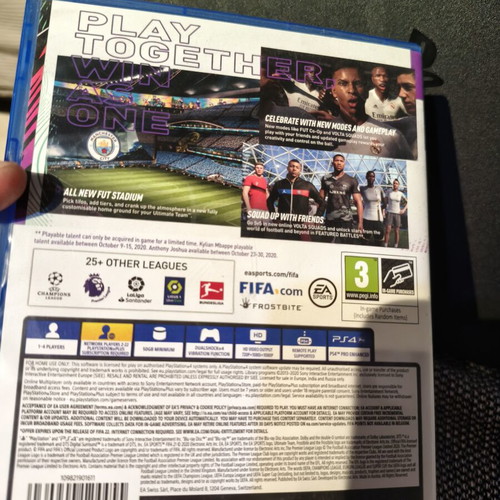 FIFA 21 PS4 game