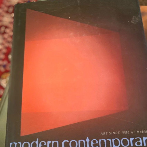 Modern Contemporary Art Since 1980 at the MOMA like new
