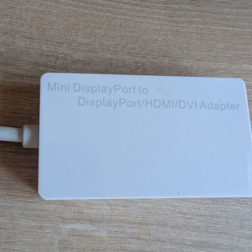 Mini DisplayPort adapter 3 in 1 used for HDMI DisplayPort DVI