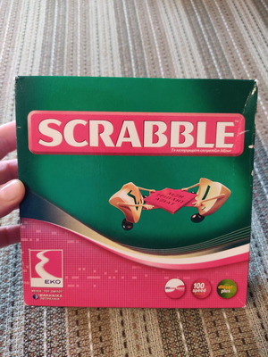 Scrabble Travel επιτραπέζιο παιχνίδι pocket size
