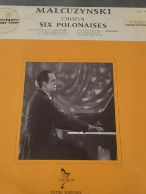 Chopin Malcuzynski Six Polonaises vinyl used, classical