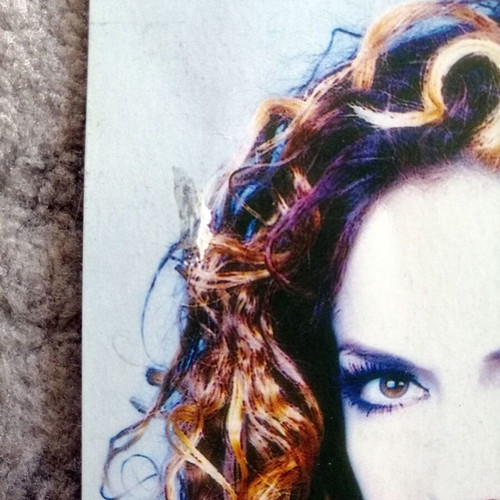 Anna Vissi authentic autograph used, 1997