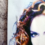 Anna Vissi authentic autograph used, 1997