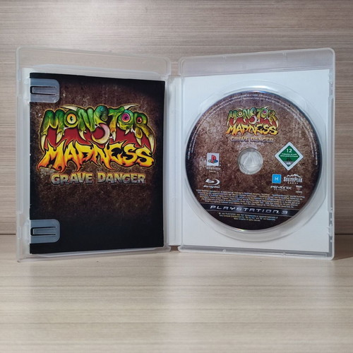 Monster Madness Grave Danger PS3 used, complete English version