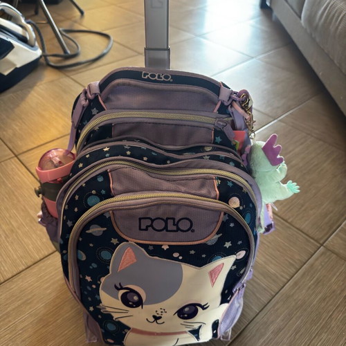 Polo Trolley Reel School Backpack Space Cat 25lt like new