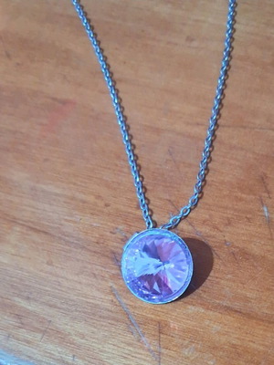 Necklace pink made to order