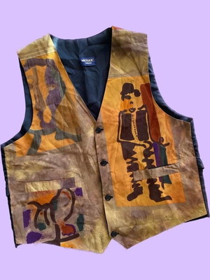 Mosaic London Sarlo vintage vest used, size M