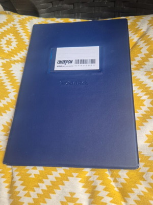 Omikron math notebooks squared, new, hard cover, pack of 2