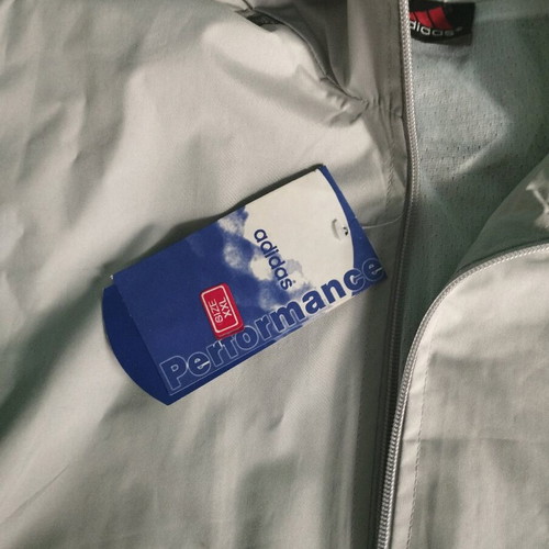 Μπουφάν αντρικό Adidas καινούργιο γκρι XXL αφορετο