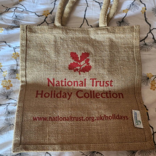 Tote bag tk maxx new, beige, shoulder type, eco-friendly