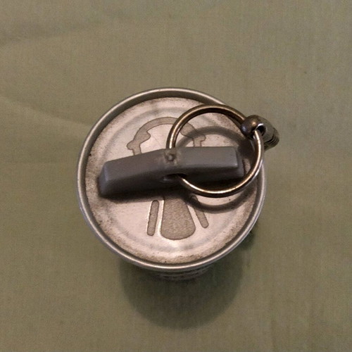 Heineken keychain new, green with gray