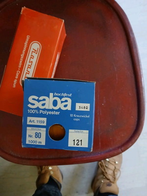 Saba threads new, box of 10 pieces