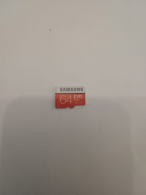 Micro SD Samsung EVO 64GB like new for Full HD video and photos