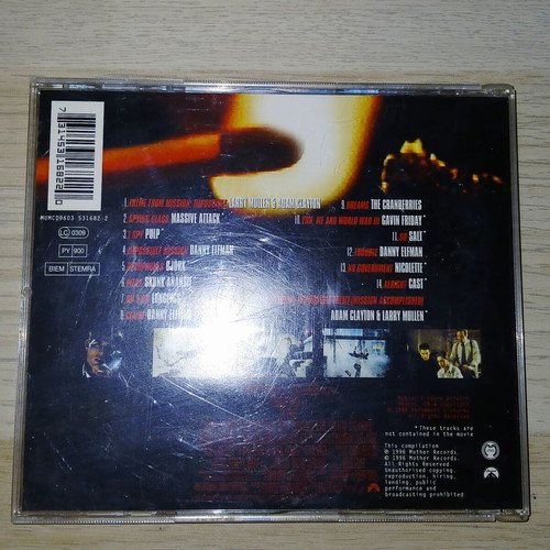 Mission Impossible Soundtrack OST CD used, rock