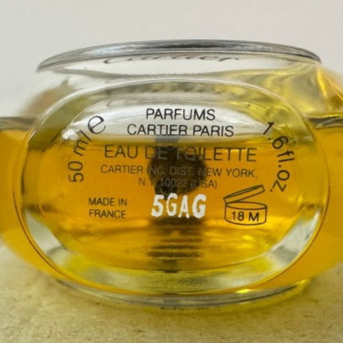 Le Baiser Du Dragon Cartier EDT 50 ml perfume used, Tester