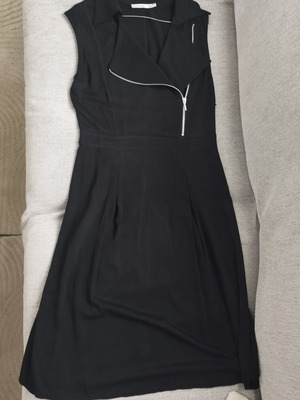 Helmi midi dress black like new, size L