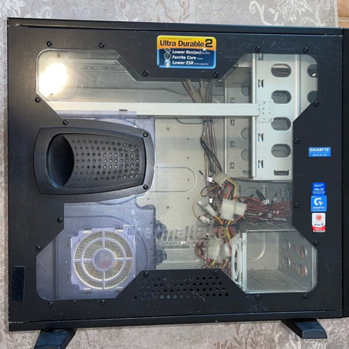 Thermaltake Xaser V Full Tower Case used, retro gaming PC