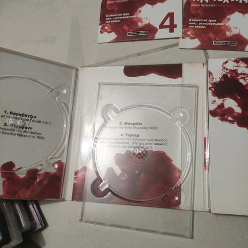 The Power of Art 4 DVDs used, 8 visual artworks