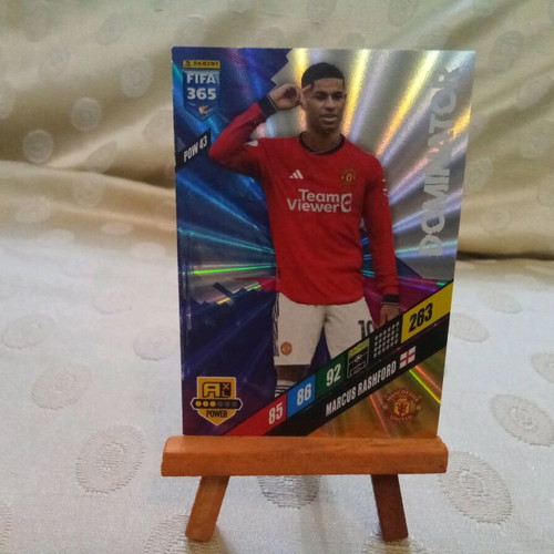 Dominator Marcus Rashford card new 2023-2024 Panini