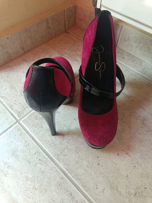 Γόβες Jessica Simpson σαν καινούργιες, νούμερο 36, ροζ και μωβ