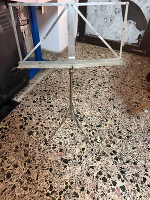 Vintage music stand used