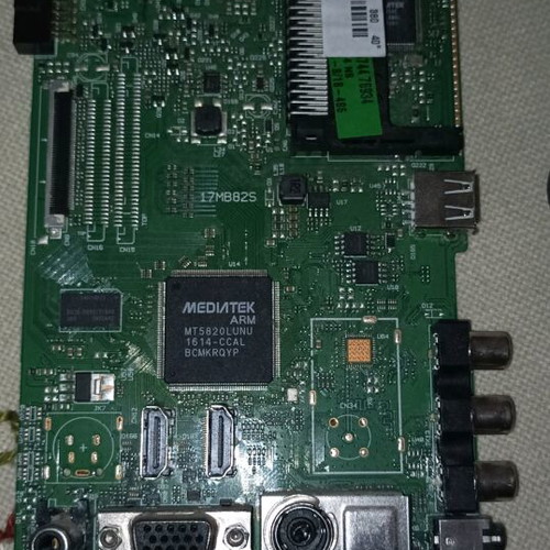 JVC LT40V550 motherboard with speakers and remote used